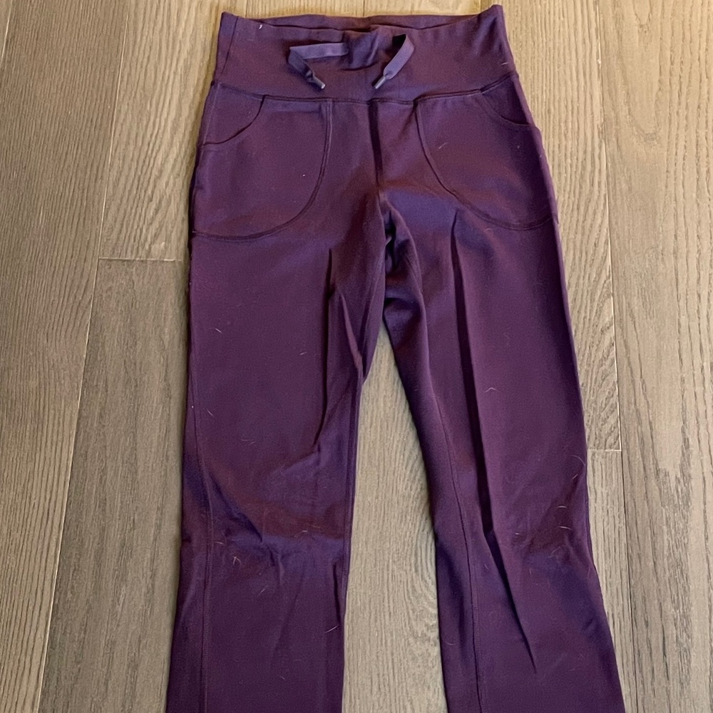 Deep Purple Still Pant Size 4 Lululemon